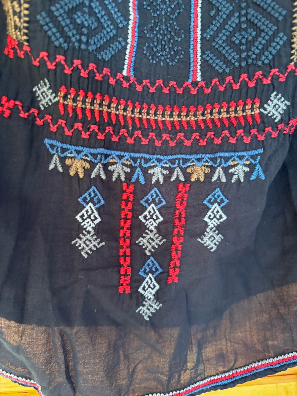 Johnny Was BIYA Lavina Embroidered Tunic - Picture 2 of 8